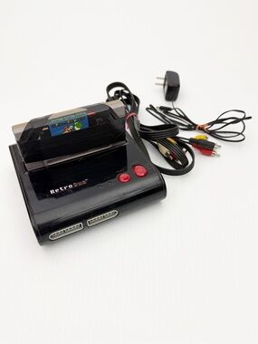 Retro Bit Retro Duo NES & SNES Twin Video Game Console with Game